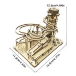Rotary Elevator Marble Run 3D Wooden Puzzle_6