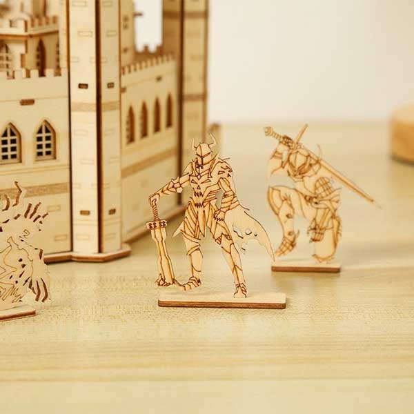 Royal Knights Castle 3D Wooden Puzzle_Description_3