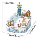 Snow Racing Music Box 3D Wooden Puzzle_6