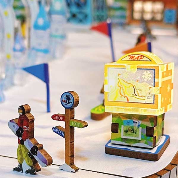 Snow Racing Music Box 3D Wooden Puzzle_Description_4