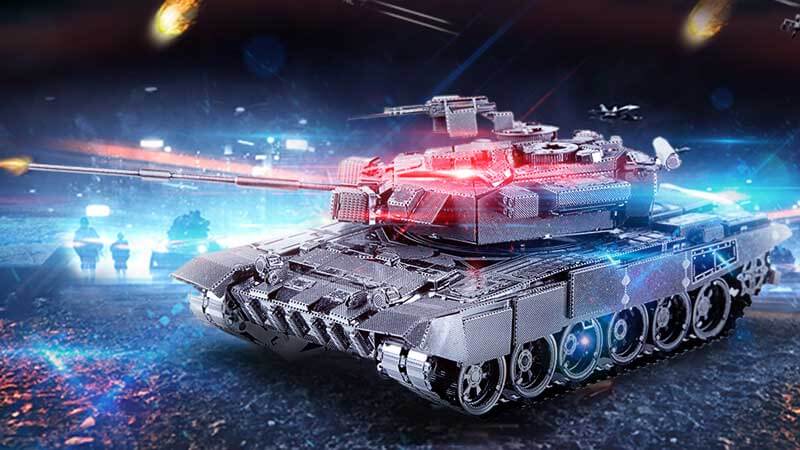 T 90A Tank 3D Metal Puzzle_Description_1