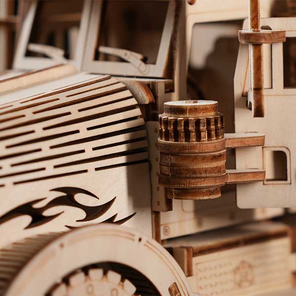 Tanker Truck Model 3D Wooden Puzzle_Description_3