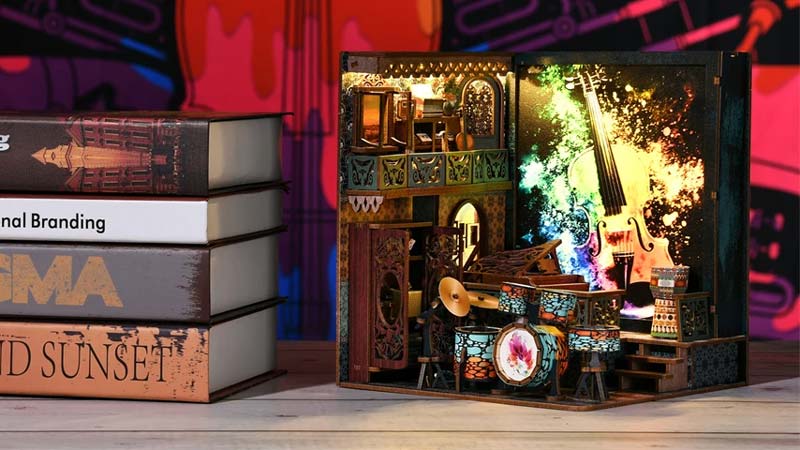 The Sound Of Music DIY Miniature Dollhouse_Description_2