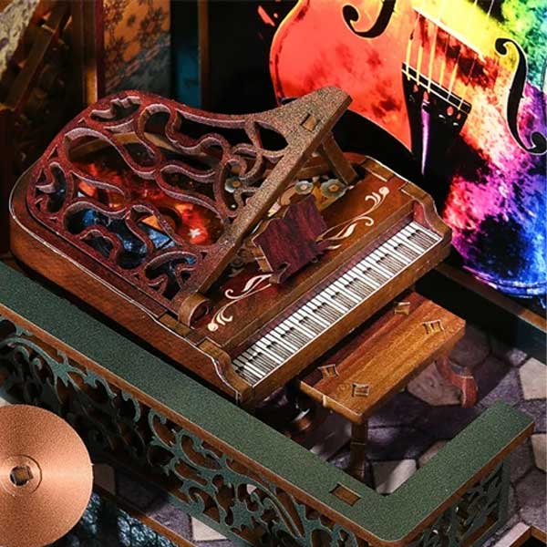 The Sound Of Music DIY Miniature Dollhouse_Description_3