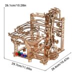 Time Tunnel Marble Run 3D Wooden Puzzle_6