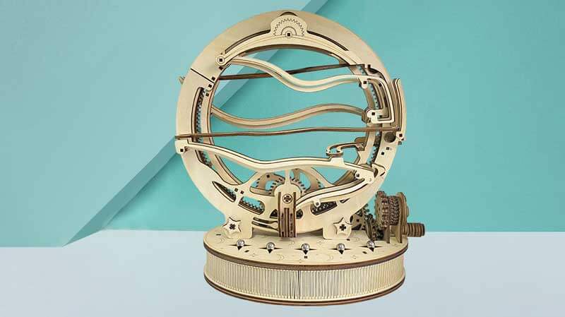 Wavy Marble Run 3D Wooden Puzzle_Description_1