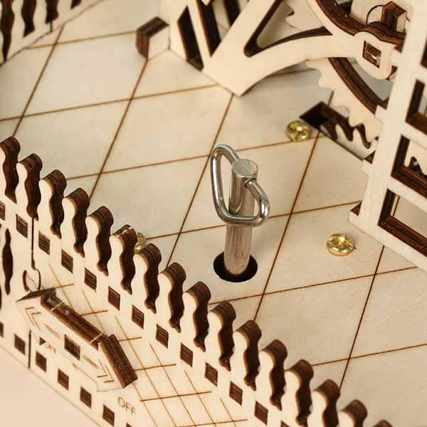 Windmill Model 3D Wooden Puzzle_Description_4