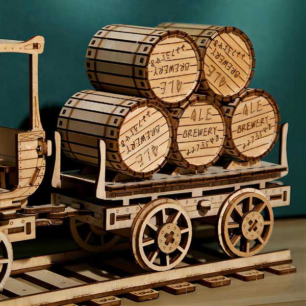 Wine Truck 3D Wooden Puzzle_Description_2