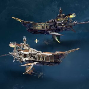 Whale Ark of the Universe 3D Wooden Puzzle_2
